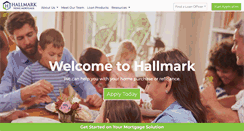 Desktop Screenshot of hallmarkhomemortgage.com
